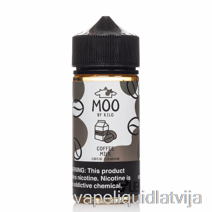 Kafijas Piens - Moo E-liquids - 100ml 3mg Vape šķidrums